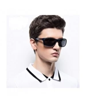 Classic Polarized Sunglasses Men Driving Glasses - C02 Matteblack - CV18HMK3WR9 $15.03 Goggle