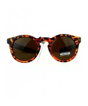 Mens Retro Thick Plastic Keyhole Warp Horn Rim Sunglasses - Tortoise - C911AL2BI0J $8.33 Wayfarer