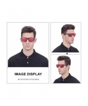 Men's Classic Polarized Sunglasses Driving Vintage UV400 Sun Glasses for Men Women - CA18U2H6RIQ $9.91 Square