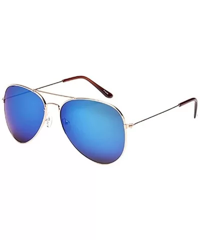 Aviator Sunglasses for Men Women UV Protection Eye Glasses Designer Eyeglasses Vintage Eyewear Unisex - L - CN18UGLCWN3 $6.91...