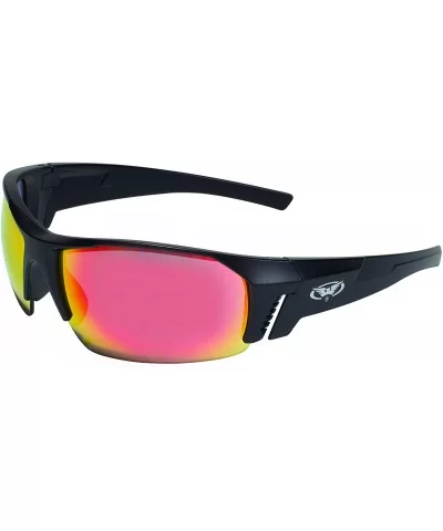 Eyewear Chainsaw Series with Semi-Rimless Matte Black Frames & Grey G-Tech Red Lenses - C812GZFEGZF $22.57 Semi-rimless