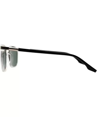 p677 Rectangular Style Polarized- for Womens-Mens 100% UV PROTECTION - Brown-brown - CG192THEHL7 $16.95 Rectangular