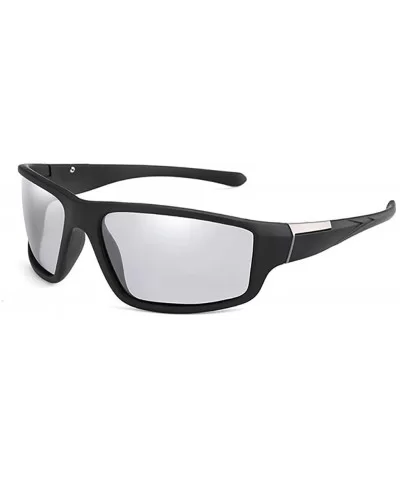 Photochromic Sunglasses Matte Unisex-Polarized Outdoor Goggles-Shade Glasses - C - CC1905WOHMU $26.08 Rectangular