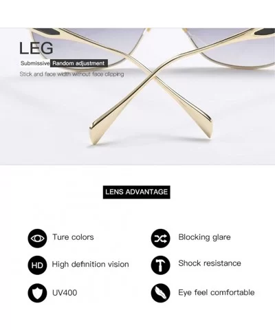 Driving men sunglasses fashion sports sunglasses - Gold C4 - CC1905L88L0 $14.73 Square