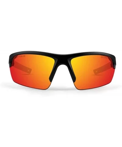 LINK Sport Motorcycle Riding Red/Black Sunglasses - Red-black - CW18M7QXGGA $11.94 Wrap