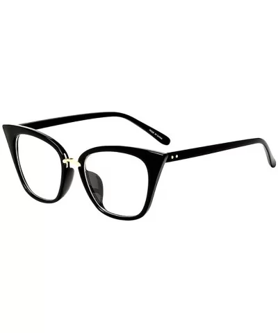 Fashion Vintage Cat Eye Sunglasses-Retro Eyewear Ladies Man - E - CF18Q3OWHO2 $7.56 Rectangular