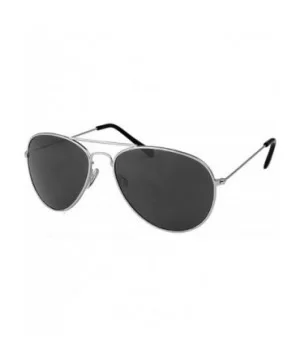 Sunglasses- Silver Mirrored Lens Sunglasses 1181hm_silv - CP11F4XTZNN $11.27 Aviator