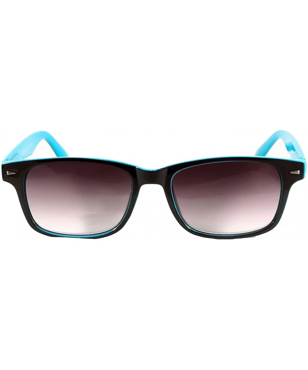 Wayfarer Summerville Full Reading Sunglasses - Blue - CL128WD79E3 $14.77 Wayfarer