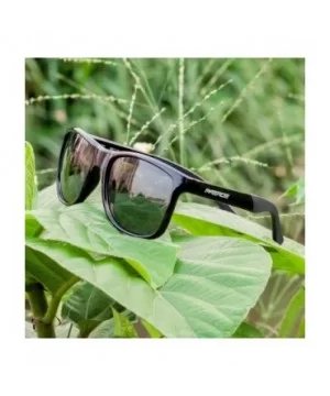 Polarized Sports Sunglasses Driving Sun Glasses Vintage Sun Glasses for Men/Wome - Napa800-c1 - C018X6ULMO6 $16.80 Wrap