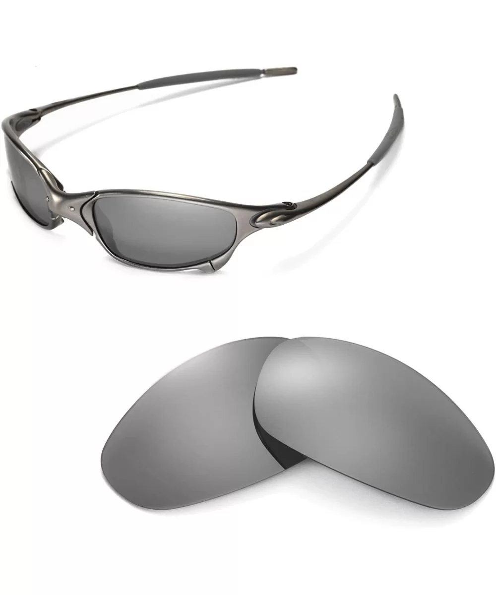 Replacement Lenses Juliet Sunglasses - 14 Options Available - Titanium Mirror Coated - Non-polarized - CJ11JA9QP1L $9.57 Shield