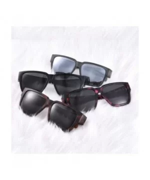 Oversized Sunglasses Over Prescription Glasses Fit Over Sunglasses Polarized with Square Frame for Men and Women - CE18QCCGZL...