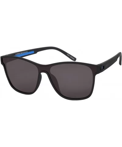 Polarized Sunglasses for Men UV Protection Square Frame for Driving Fishing - Blue - CI18WRTIA5S $15.05 Oversized