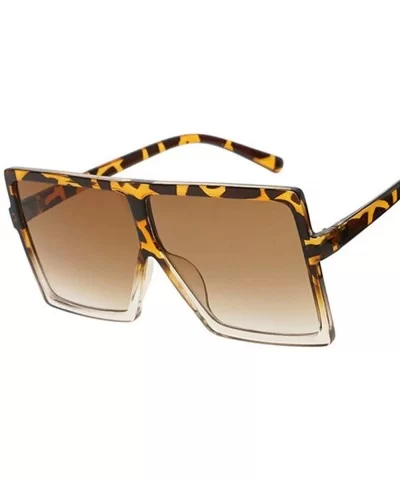 Sunglasses Glasses Eyewear Eyeglasses Plastic - Leopard Trans - C8190RIEZ33 $19.64 Square