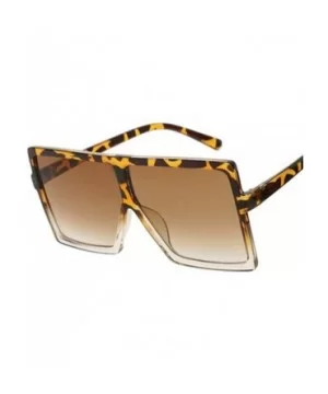 Sunglasses Glasses Eyewear Eyeglasses Plastic - Leopard Trans - C8190RIEZ33 $19.64 Square