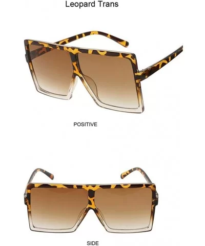 Sunglasses Glasses Eyewear Eyeglasses Plastic - Leopard Trans - C8190RIEZ33 $19.64 Square