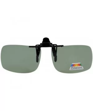 Polarized Flip up Sunglasses Clip on - G15 New - CQ126NIY9BP $6.89 Rectangular