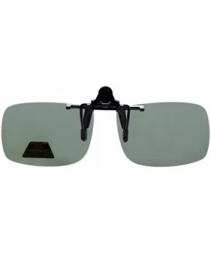 Polarized Flip up Sunglasses Clip on - G15 New - CQ126NIY9BP $6.89 Rectangular