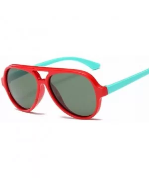 Polarized Children'S Mirror Fashion Colorful Sunglasses Sunglasses Silicone Children Polarized Sunglasses - CJ18SQ6QUER $22.9...