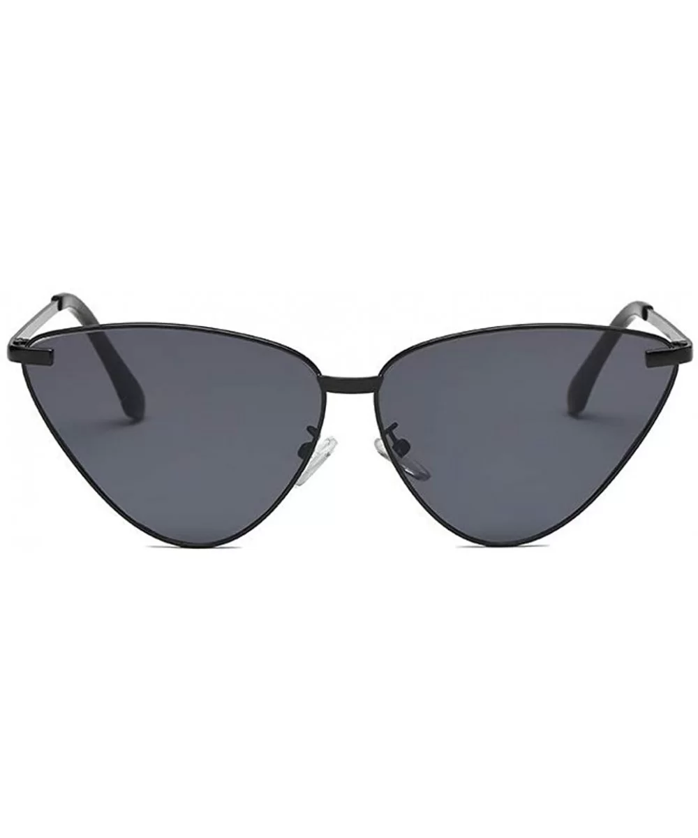 Polarized Sunglasses Protection Lightweight Mirrored - Black - CB18KR8N0KA $13.75 Aviator