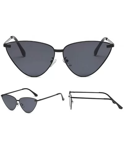 Polarized Sunglasses Protection Lightweight Mirrored - Black - CB18KR8N0KA $13.75 Aviator