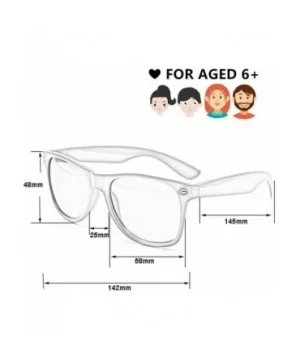 Wholesale Sunglasses Bulk for Adults Party Favors Retro Classic Shades 10 Pack - White - C018RLCTWDW $15.58 Wayfarer