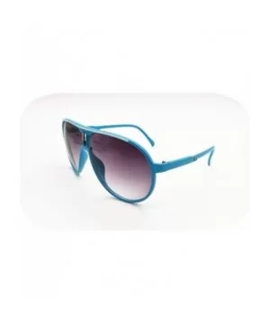 New Fashion Men Women Sunglasses Unisex Retro Outdoor Sport Ultralight Glasses UV400 - Cyan - CL19856DM9K $13.34 Goggle