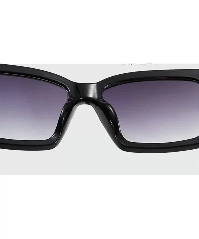 Designer Sunglasses Vintage Oversized Diamond - Black - CR18AISZG26 $10.82 Square