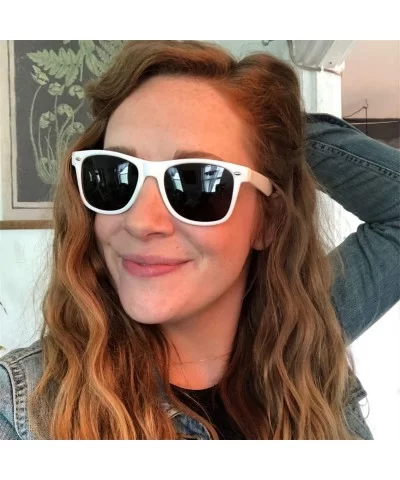 Wholesale Sunglasses Bulk for Adults Party Favors Retro Classic Shades 10 Pack - White - C018RLCTWDW $15.58 Wayfarer