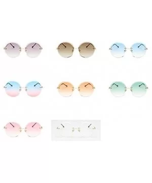 Vintage Frameless Ocean Film Sunglasses Goggles for Women Men Retro Sun Glasses Eyes Protection - Style5 - C618RQEQ69A $3.62 ...