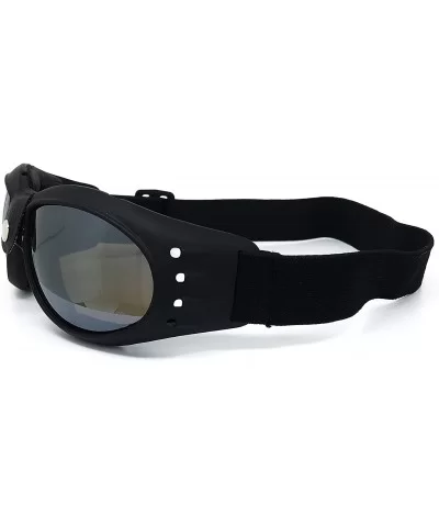 101 RETRO VINTAGE MOTORCYCLE ATV DIRT BIKE OFF ROAD MX DUST PROOF PADDED GOGGLES - Goggles - C61822GN0GM $12.56 Oversized