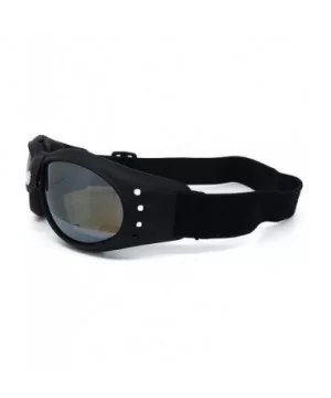 101 RETRO VINTAGE MOTORCYCLE ATV DIRT BIKE OFF ROAD MX DUST PROOF PADDED GOGGLES - Goggles - C61822GN0GM $12.56 Oversized