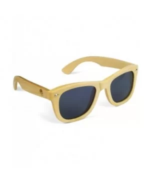 Real Solid Handmade Wooden Sunglasses for Men- Polarized Lenses with Gift Box - Bamboo - CI18S83WL36 $27.73 Rectangular