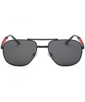 Unisex Summer Polarized Folding Eyebrow Pencil Sunglasses Fashion Glasses - Red - C51905ALHN5 $10.11 Square