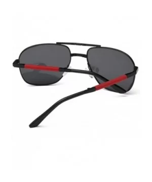 Unisex Summer Polarized Folding Eyebrow Pencil Sunglasses Fashion Glasses - Red - C51905ALHN5 $10.11 Square