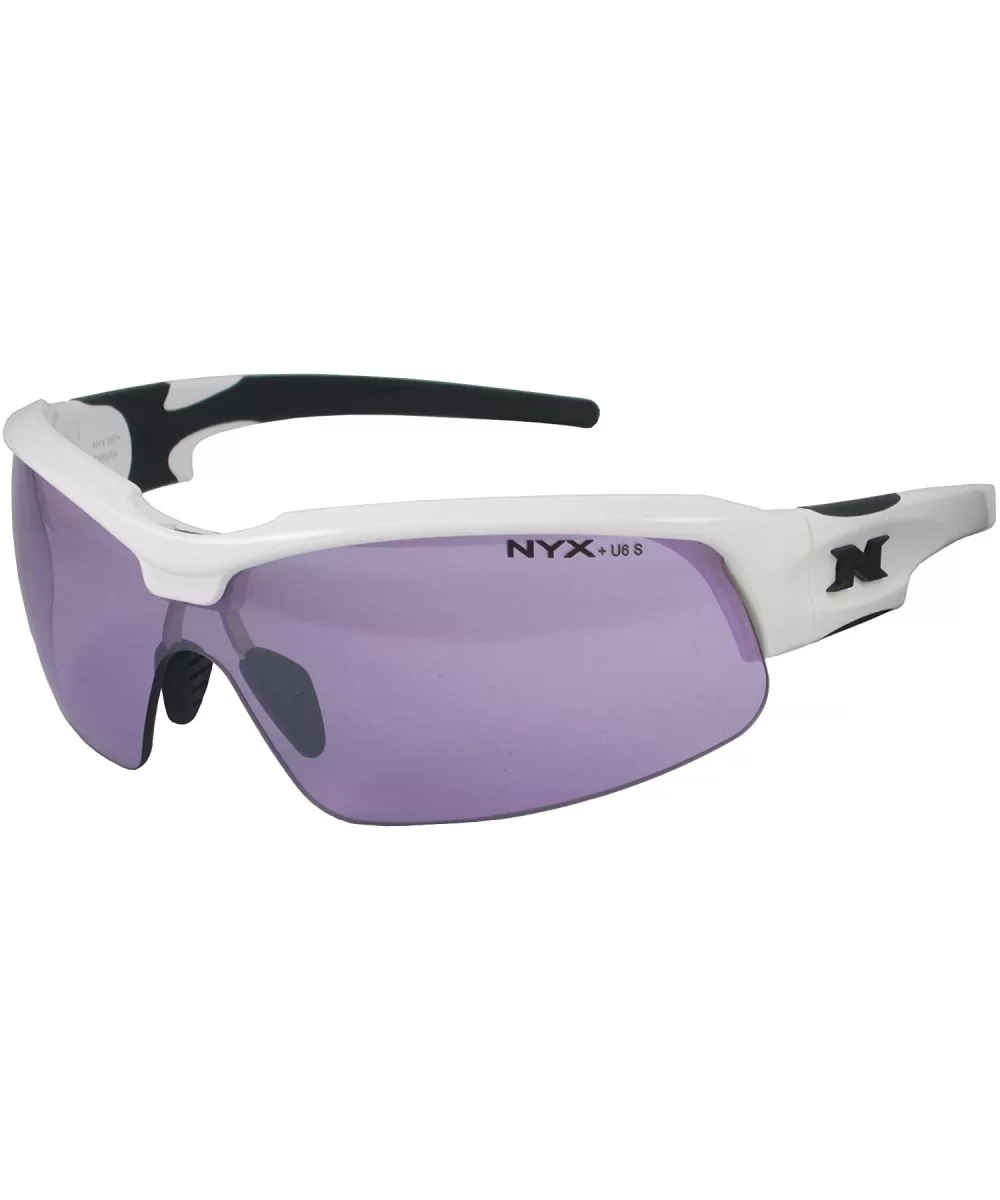 Vision Sunglass Safety White Black - CE11HNDNDGR $38.64 Sport