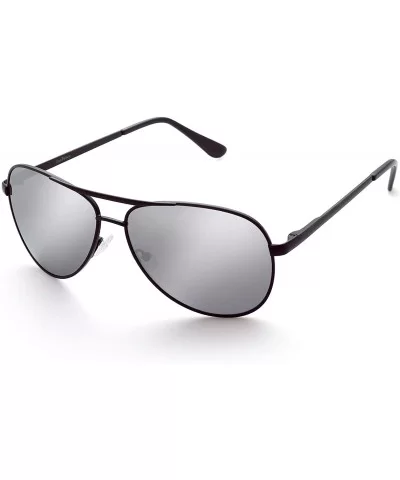 Aviator Sunglasses for Men- Classic Eyewear with Sun Glasses Case- UV400 Protection- Ultra Lightweight - CL123L2LDRT $11.66 S...