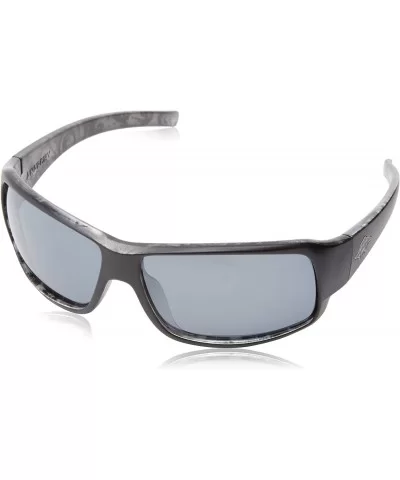 Men's Buster Polarized Rectangular Sunglasses - Black Engine - CA11JE6FNMX $22.31 Rectangular