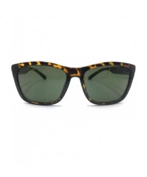 Classic Rectangle Fashion Sunglasses - Tortoise - CC18THHX3D0 $12.33 Rectangular