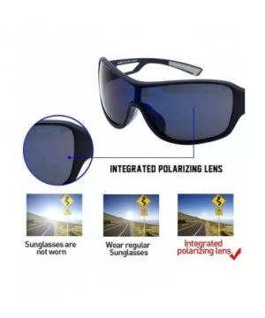 Polarized Designer Fashion Sports Sunglasses for Baseball Cycling Fishing Golf - CT18E85TQG5 $11.45 Sport