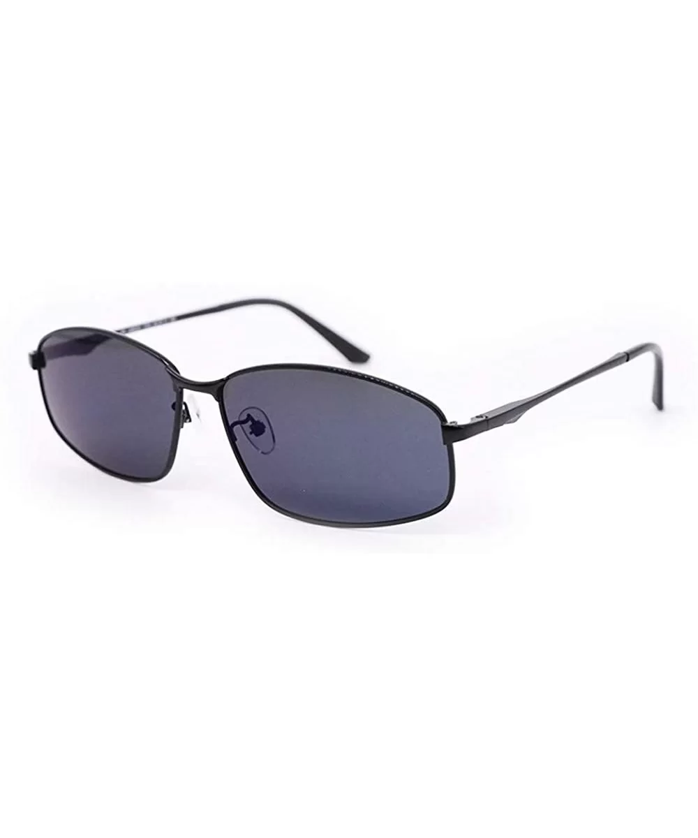 Polarized Sport Mens Sunglasses Metal Frame Driving Shades 100% UV protection - Blue - C518RYYH3IQ $10.24 Aviator