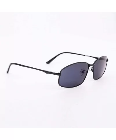 Polarized Sport Mens Sunglasses Metal Frame Driving Shades 100% UV protection - Blue - C518RYYH3IQ $10.24 Aviator