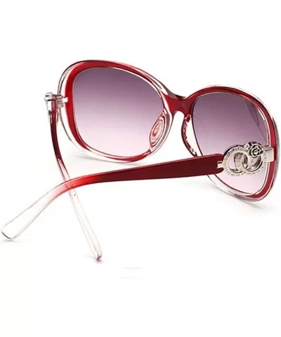 Fashion UV Protection Glasses Travel Goggles Outdoor Sunglasses Sunglasses - Red - CD198KIE9KW $18.78 Goggle