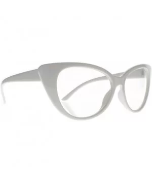 Women Magnification Stylish Vintage Cat Eye Tortoise Reading Glasses Readers - White - C9184AL4I5M $5.04 Cat Eye