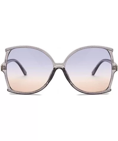 Oversize Butterfly Sunglasses Women Big Fishtail Frame Sun Glasses Men 2020 Retro Eyewear for Female UV400 - CZ199QC40NY $5.3...