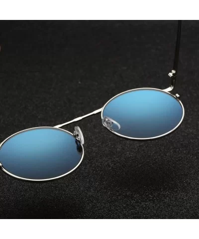 Glasses- Women Unisex Fashion Round Shades Acetate Frame UV Sunglasses - 9133e - CN18RT0S8IY $8.50 Round