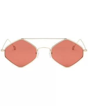 Women's Fashion Cat Eye Shade Sunglasses Integrated Stripe Vintage Glasses 2019 Fashion - Red - CO18TK7DOG9 $5.24 Cat Eye