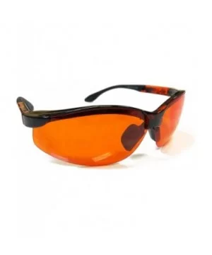 Eschenbach Comfort Orange Sunglasses - 32% Transmission - Style Wrap with Microfiber Cloth - CB19222YH39 $34.66 Shield