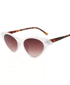 Sunglasses Women Luxury Brand Original Design Sun Glasses Female Cute Sexy C1 - C3 - CJ18YR2N2U7 $10.11 Aviator