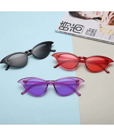 Sunglasses Women Luxury Brand Original Design Sun Glasses Female Cute Sexy C1 - C3 - CJ18YR2N2U7 $10.11 Aviator