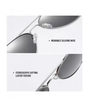 Sunglasses for Women and Men Polarized Uv Protection2020 - Black - CI199AT25MZ $25.33 Round